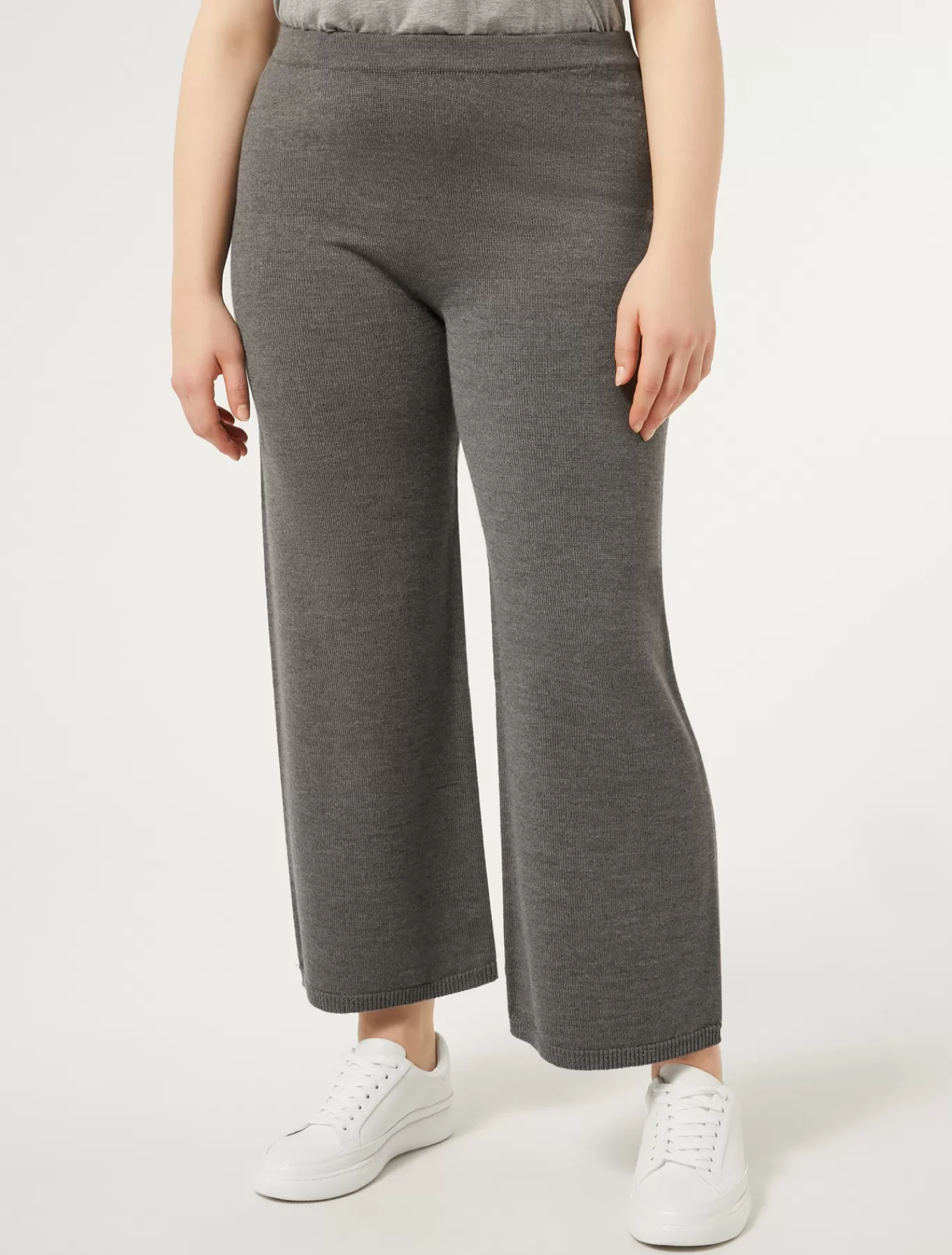 Marina Rinaldi Pantalons & Jeans | Pantalons & Jeans>Pantalon en laine mélangée GRISBLEU